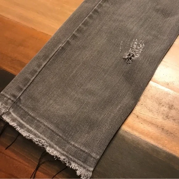 Stiletto 'Motorcycle Crash' Skinny Custom Ripped Levi's 511 Jeans
